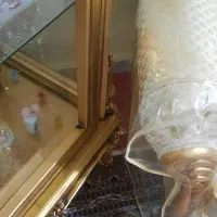 ویترین تمام چوب طلایی|بوفه، ویترین، کنسول|نسیمشهر, |دیوار