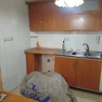 فروش کابینت. کولر آبی. پرده. درب