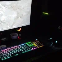 کیبورد گیمینگ مکانیکال aula سوئیچ مشکی