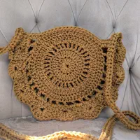 کیف مکرومه / کیف بافتنی