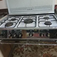 اجاق گاز 5شعله فر دار نو