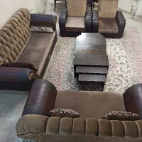 مبلمان راحتی ۷ نفره کلاسیک|مبلمان خانگی و میز عسلی|تهران, فاطمی|دیوار