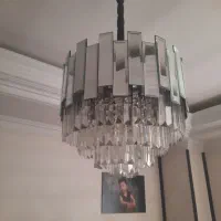 لوستر با دیوار کوبش