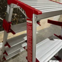 نردبان ۵ پله تاشو آلومینیومی|ابزارآلات|همدان, |دیوار