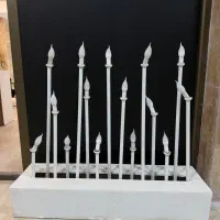 ۲عددشمعدان بزرگ