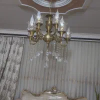 لوستر برنز قدیمی|لوستر و چراغ آویز|فردیس, شهرک وحدت|دیوار