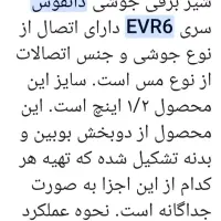 شیر برقی جوشی دانفوس 1/2|آبگرمکن، پکیج، شوفاژ|تهران, دروازه شمیران|دیوار