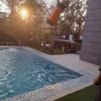 اجرا لاین نوری و استخر جکوزی و موتوخانه|خدمات پیشه و مهارت|هشتگرد, هشتگرد قدیم|دیوار