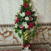گل تزئینی پایه دار