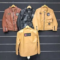 کت چرم پسرونه