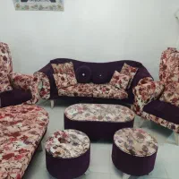 مبل هفت نفره|مبلمان خانگی و میز عسلی|تهران, هاشمآباد (شهرری)|دیوار