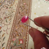 سنگ هایه جواهری موزانایت  و سنگ  دور