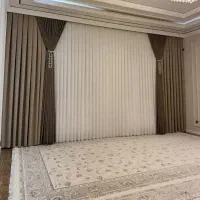 پرده ستین|پرده، رانر، رومیزی|فولادشهر, مسکن مهر فولادشهر|دیوار