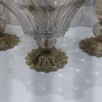 ست شمعدان ومیوه خوری|صنایع دستی و سایر لوازم تزئینی|تهران, شمیران‌نو|دیوار
