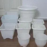 گلدان های سرامیکی و پلاستیکی