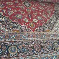 فرش دست باف کاشان قطبی مارک دار