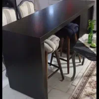 میز اپن آشپزخانه با کابینت