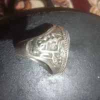 انگشتر. نقره عیار بالاوزن 55گرم|کلکسیون اشیاء عتیقه|شیروان (خراسان), |دیوار