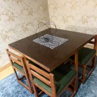 غذا خوری ۴نفری کم جا مربع