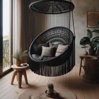 تاب ریلکسی مدل رز سیاه