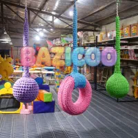 تاب لاستیکی / تاب توپی / تاب بازی / تاب کودک