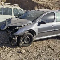 پژو ۲۰۶ تصادفی|خودرو سواری و وانت|ماهنشان, |دیوار