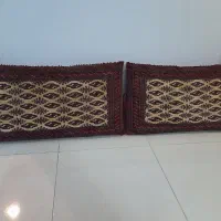 یک جفت پشتی دستبافت ترکمن