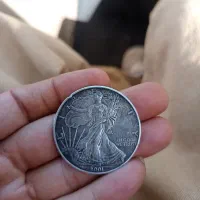 سکه نقره یک دلاری 2001