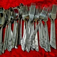 کارد میوه قاشق چنگال قدیمی مناسب کسری ژاپنی|ظروف سرو و پذیرایی|تهران, والفجر|دیوار