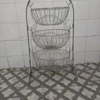 سبد سیب زمینی و پیاز|ظروف نگهدارنده، پلاستیکی، یک‌بارمصرف|سنندج, |دیوار