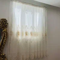 چهار عدد پرده هال،اتاق،پشت دری|پرده، رانر، رومیزی|سیرجان, |دیوار