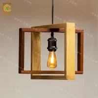 لوستر چوبی|لوستر و چراغ آویز|ساوه, |دیوار