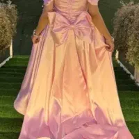 لباس مجلسی صورتی