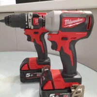 دریل و ایمپکت شارژی میلواکی باتری و شارژر بوش|ابزارآلات|کرج, حصارک بالا|دیوار