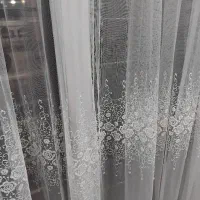 پرده تور سفید