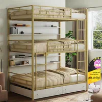 تخت خواب ۳ سه طبقه مدل آرمیتاژ (نیک فرجام صنعت)|تخت و سرویس خواب|مشهد, سپاد|دیوار