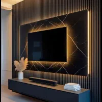 اجرای دکور تیوی وال ماربل..