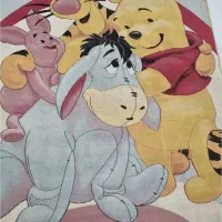 گلیم فرش ۴متری کودک طرح پو
