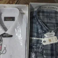 دوعدد پیراهن مردانه هر دوتترون خارجی