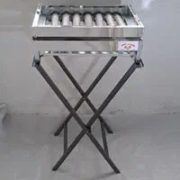 کبابپز گازی استیل منقل گازی ۷شعله پایه باربیکیو|اجاق گاز و لوازم برقی پختوپز|تهران, تهرانپارس شرقی|دیوار