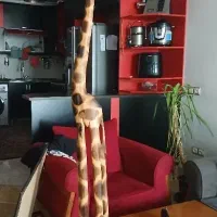 زرافه چوبی