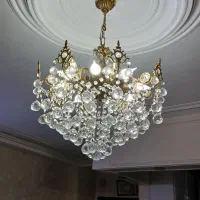 لوستر ۸ شاخه سالم|لوستر و چراغ آویز|تهران, فلاح|دیوار