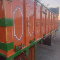 اتاق چوبی فلزی بنز تک باری سالم|قطعات یدکی و لوازم جانبی|تهران, چوب تراش|دیوار