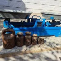 ترازو ۲۰ کیلوی با سنگ وزنه قدیمی و در حد‌نو‌|فروشگاه و مغازه|ملایر, |دیوار