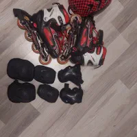 ست کامل اسکیت اینلاین همراه کلاه و محافظ و کیف