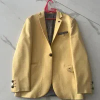 کت مجلسی بچگانه زرد