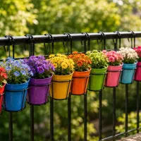 آویز نرده ای تکی