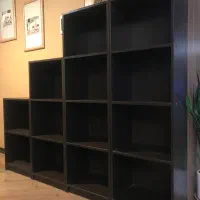شلف کتابخانه|کتابخانه، شلف، قفسه‌های دیواری|تهران, نیاوران|دیوار