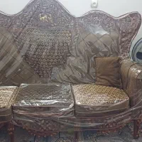 مبل گل ریز ۷ نفر به اضافه دو عدد میزبان