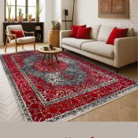 فرش شهرآرا. خوش نقش نگار مدرن کلاسیک اقساطی|فرش|دورود, |دیوار